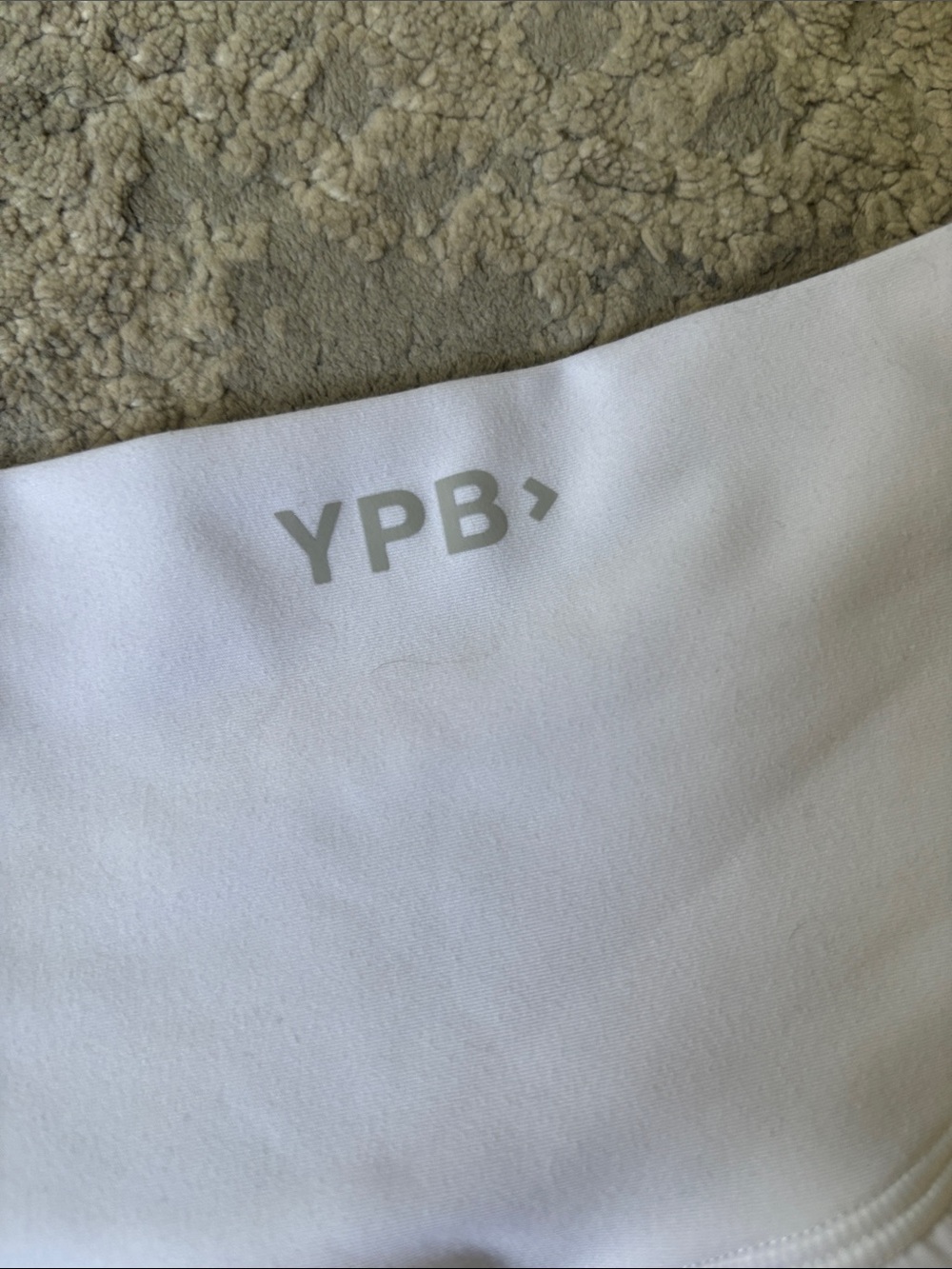 YPB White Athletic Skort with High Waist - Picture 4 of 4